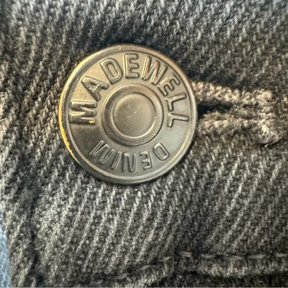 Madewell Black Cali Demi Boot Cut Jeans Size 27 - Picture 4 of 7